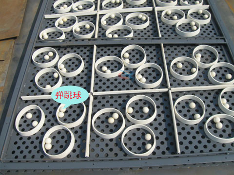 直線(xiàn)振動(dòng)篩彈跳球