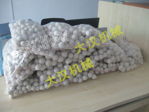 振動篩分機(jī)清網(wǎng)彈跳球